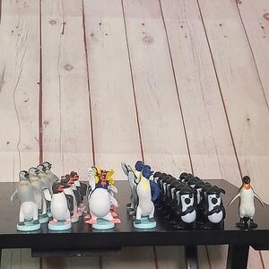 Realistic & Pirate Plastic Artic Penguin Unbranded Lot of 30 Toy Figures